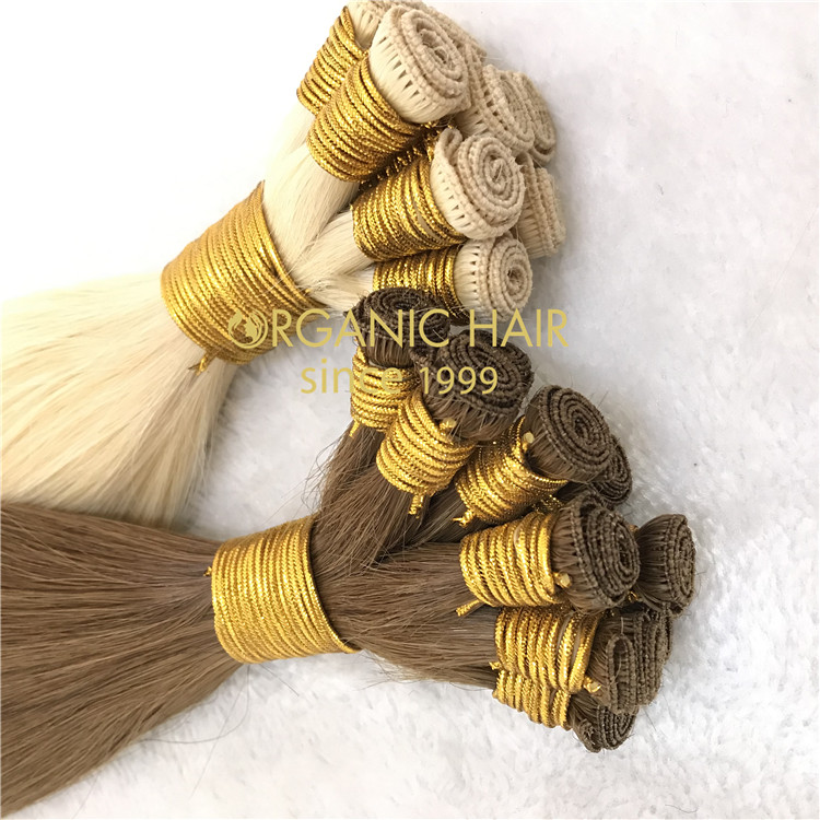 No silicone,the best quality hand tied wefts with wholesale price A176